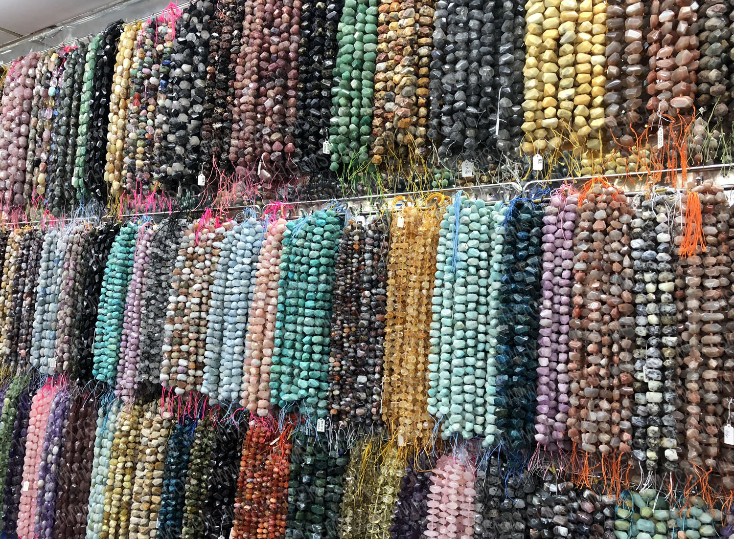 beads and gems