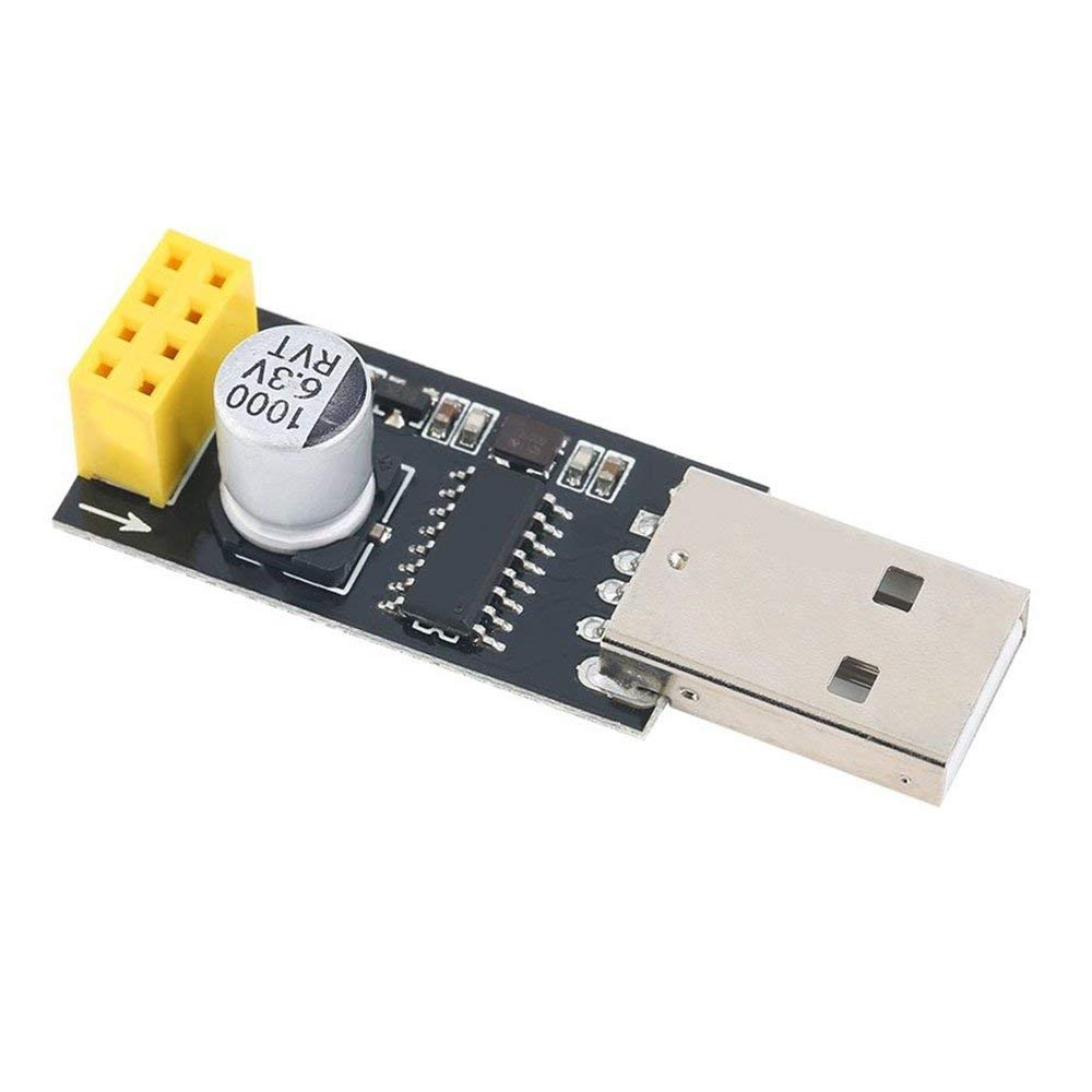 HiLetgo 3pcs USB to ESP8266 CH340 Serial WiFi Module WiFi Adapter Wireless Development Board